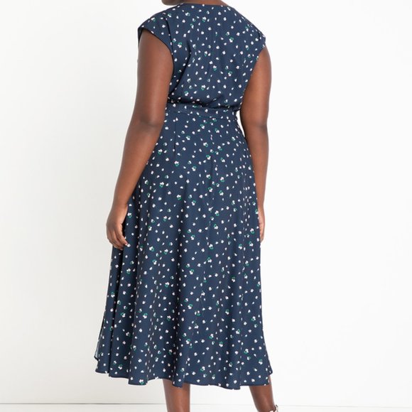 Eloquii Notch Collar Maxi Dress - Picture 3 of 4